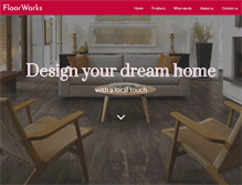 Tablet Screenshot of floor-works.net